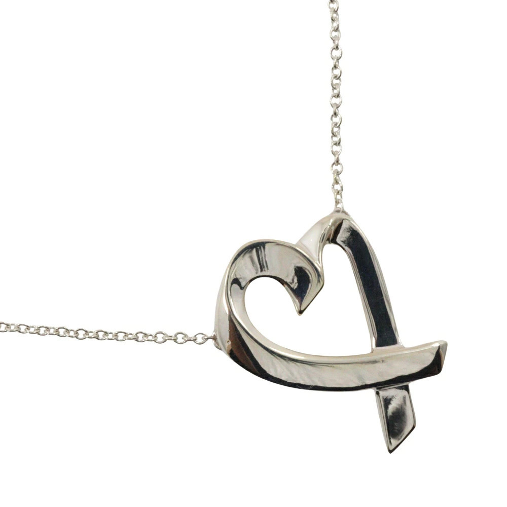 Tiffany Co Loving Heart Necklace Paloma Picasso Sterling Silver